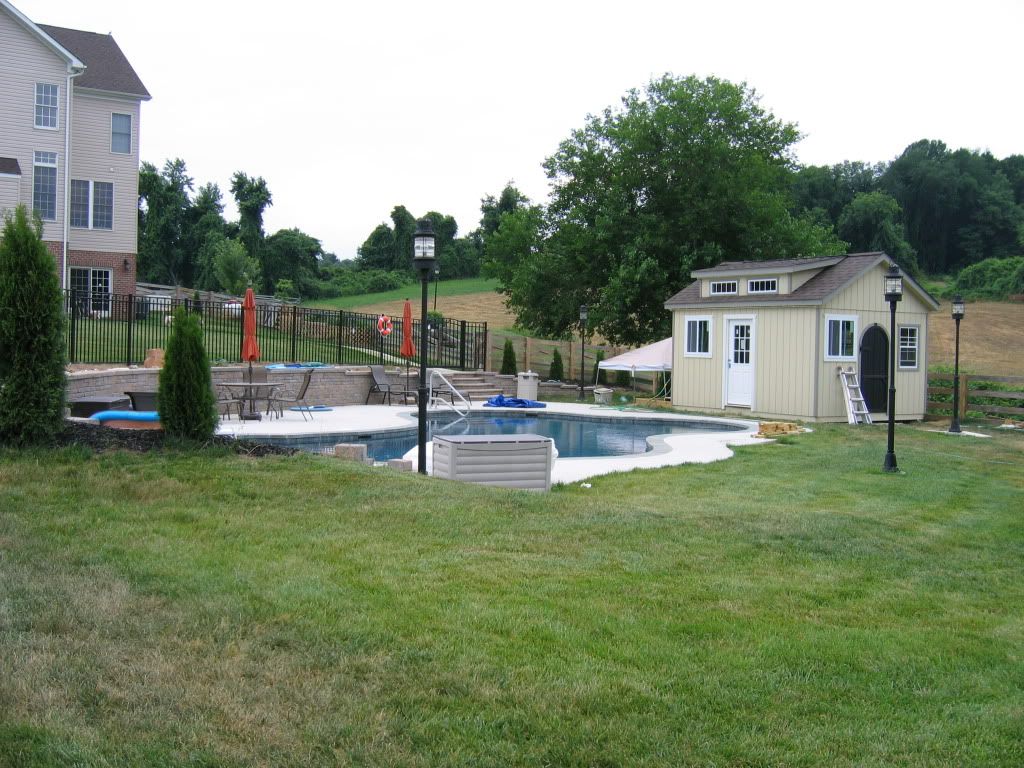 Baltimore Pool House Build